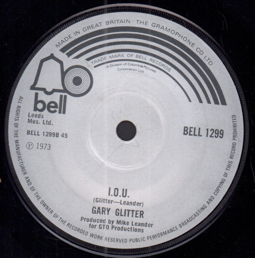 Gary Glitter - Hello Hello I'm Back Again - 7 Inch
