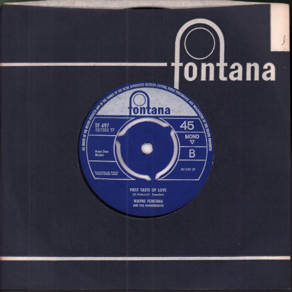 Wayne Fontana And The Mindbenders - Um Um Um Um Um Um - 7 Inch