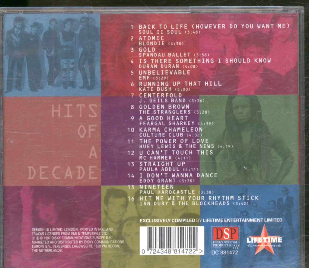 Various Artists - Hits Of A Decade - Cd