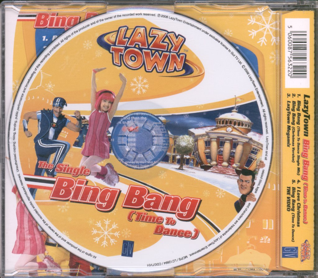 LazyTown - Bing Bang (Time To Dance) - Cd