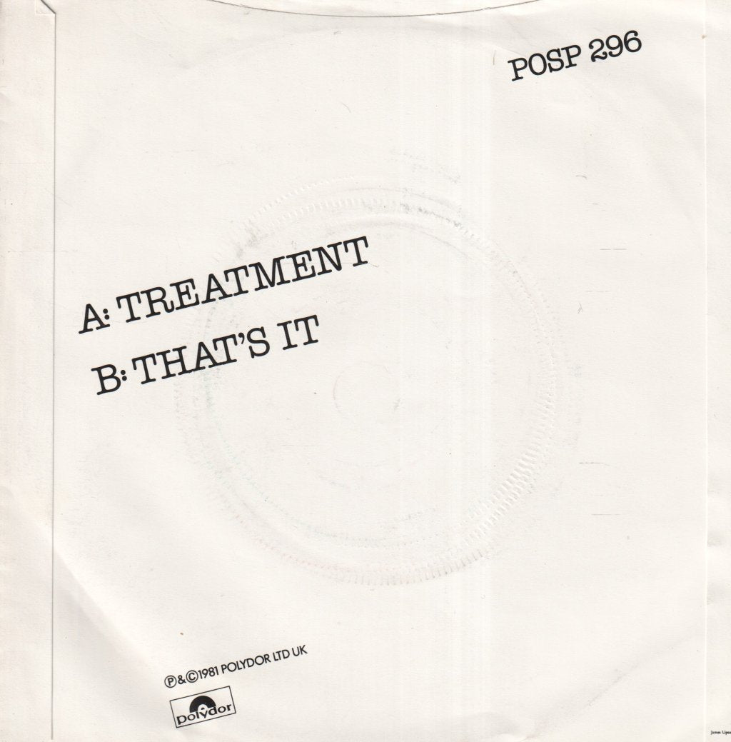Gas (Punk Band) - Treatment - 7 Inch