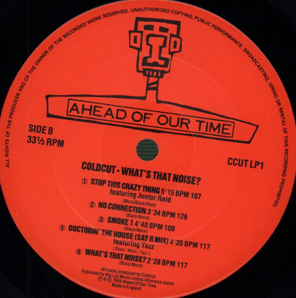 Coldcut - What's That Noise? - Double Lp