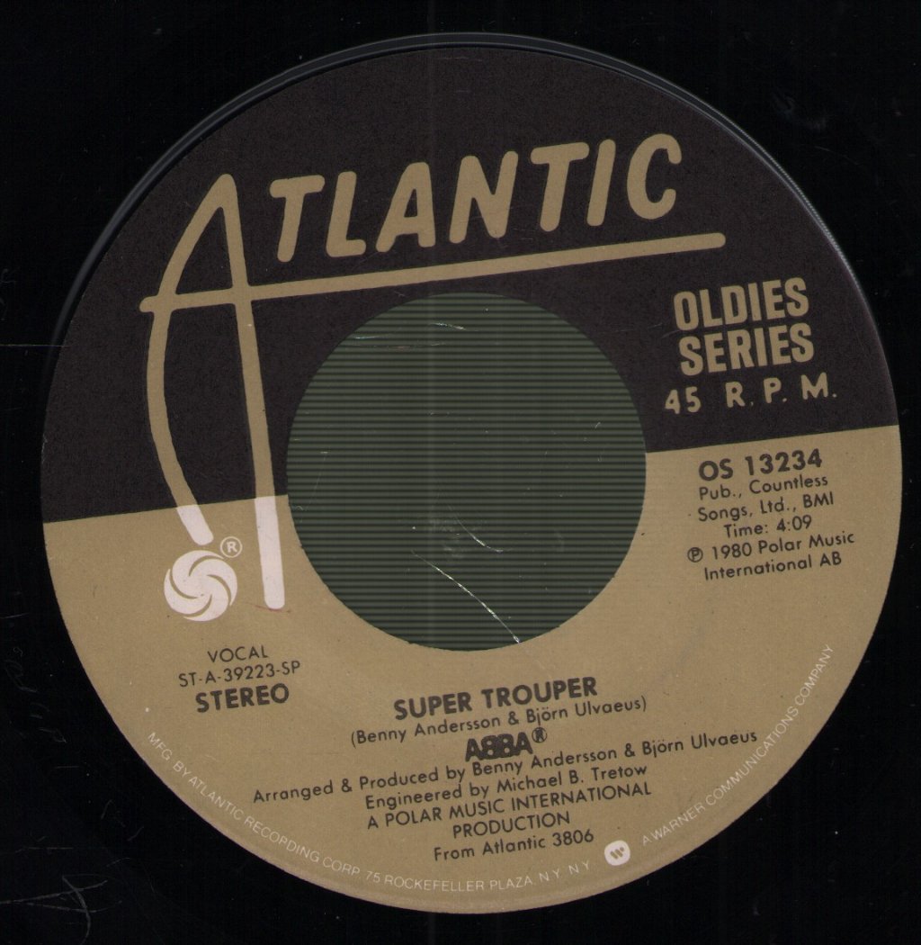 ABBA - Super Trouper / Lay All Your Love On Me - 7 Inch