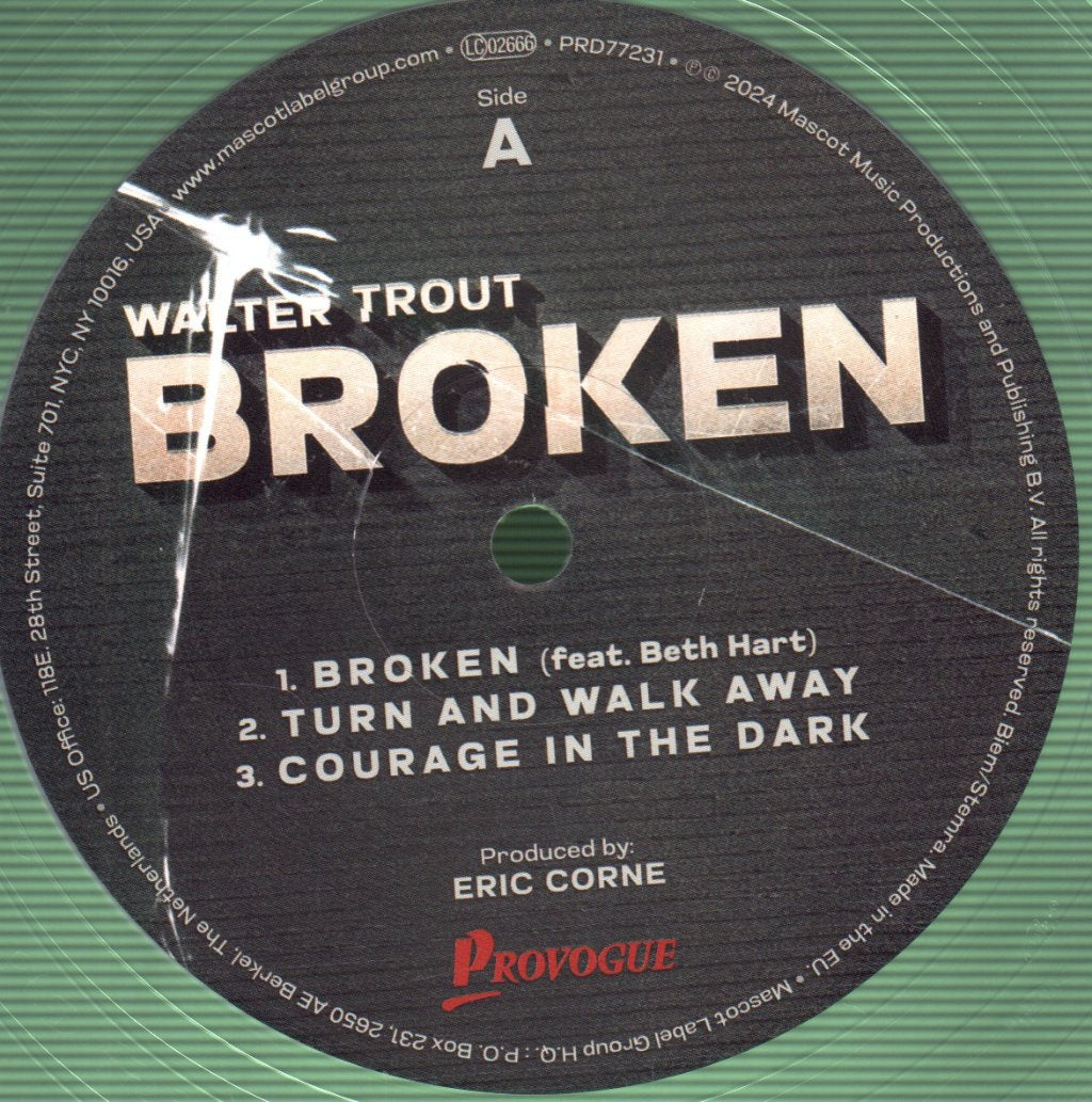 Walter Trout - Broken - Double Lp