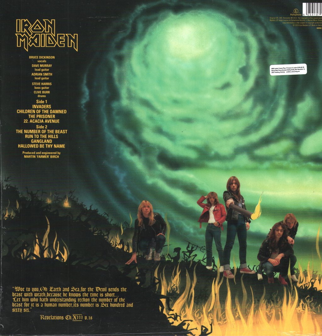 Iron Maiden - Number Of The Beast - Lp