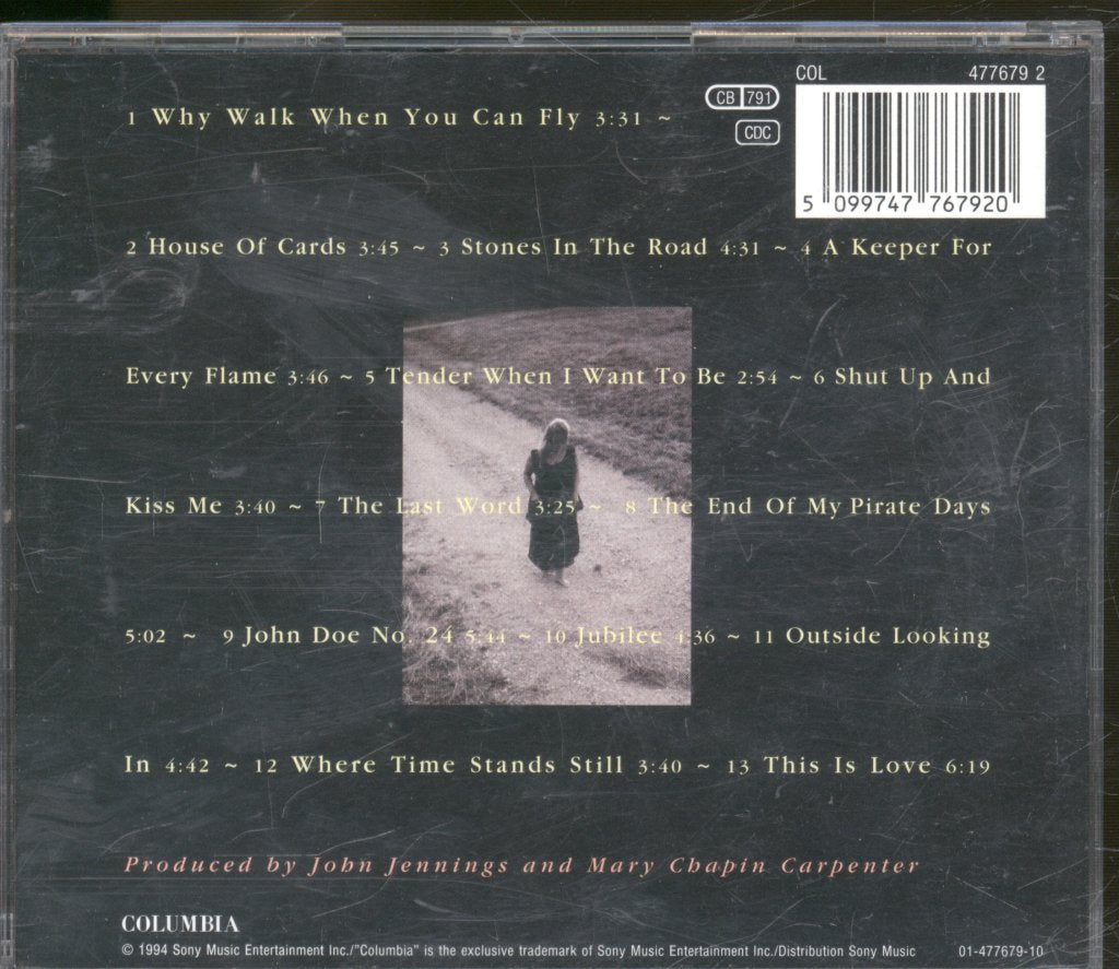 Mary Chapin Carpenter - Stones In The Road - Cd