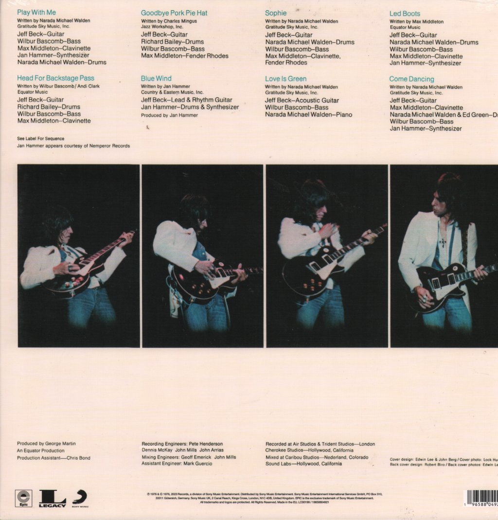 Jeff Beck - Wired - Lp