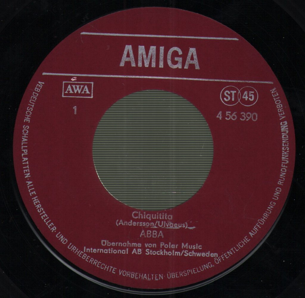 ABBA - Chiquitita / Lovelight - 7 Inch