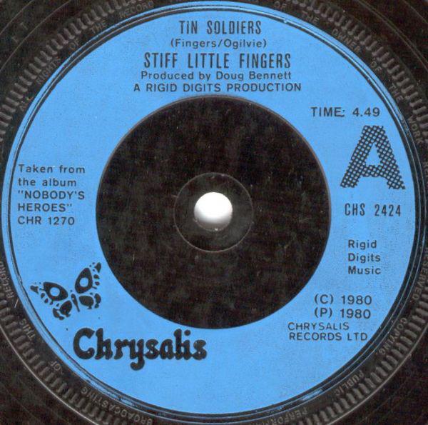 Stiff Little Fingers - Nobody's Hero - 7 Inch