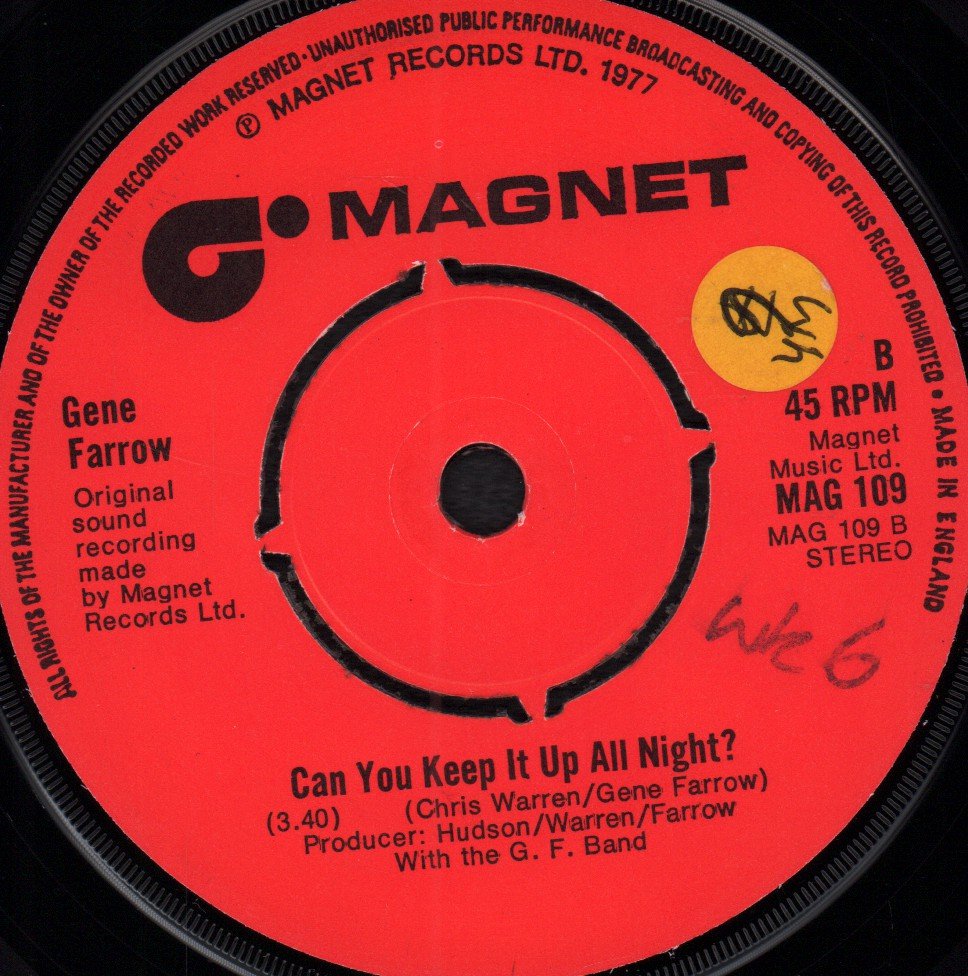 Gene Farrow - Move Your Body - 7 Inch