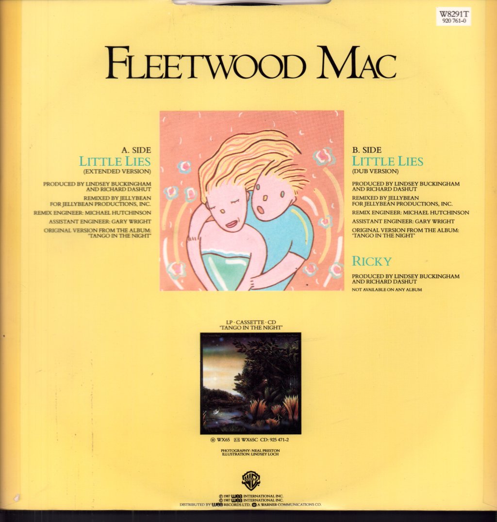 Fleetwood Mac - Little Lies - 12 Inch