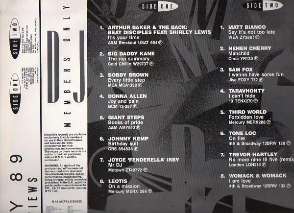 Various Artists - May 89 Previews - Lp