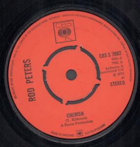 Rod Peters - Cherish - 7 Inch