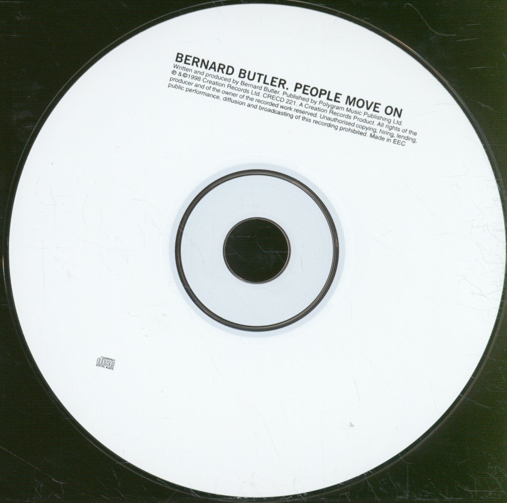Bernard Butler - People Move On - Cd