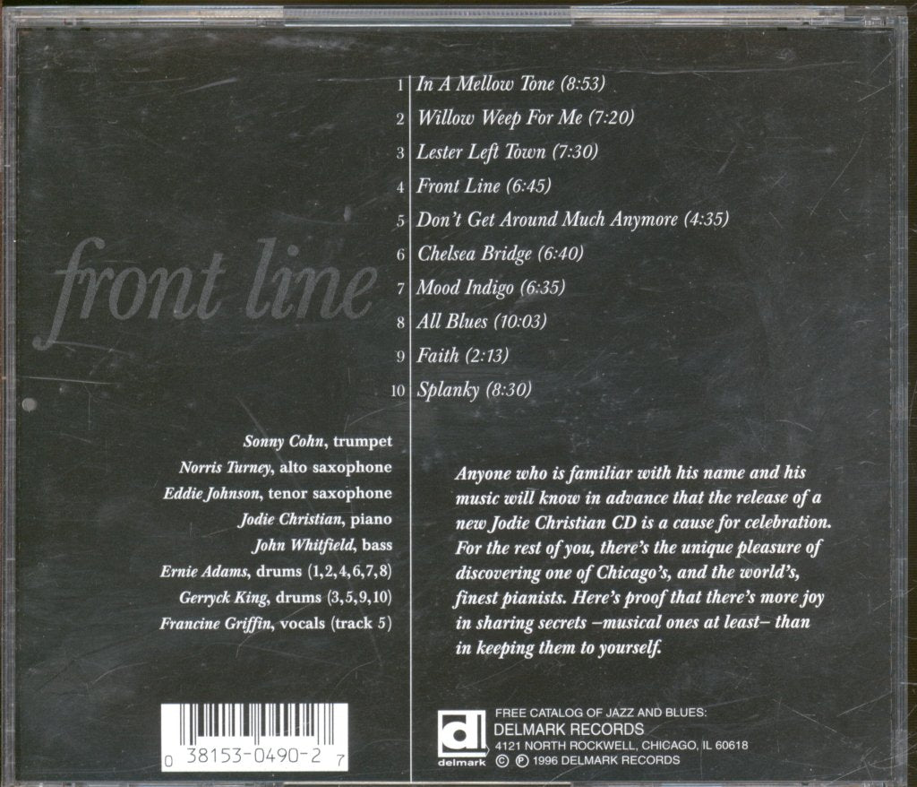 Norris Turney - Front Line - Cd