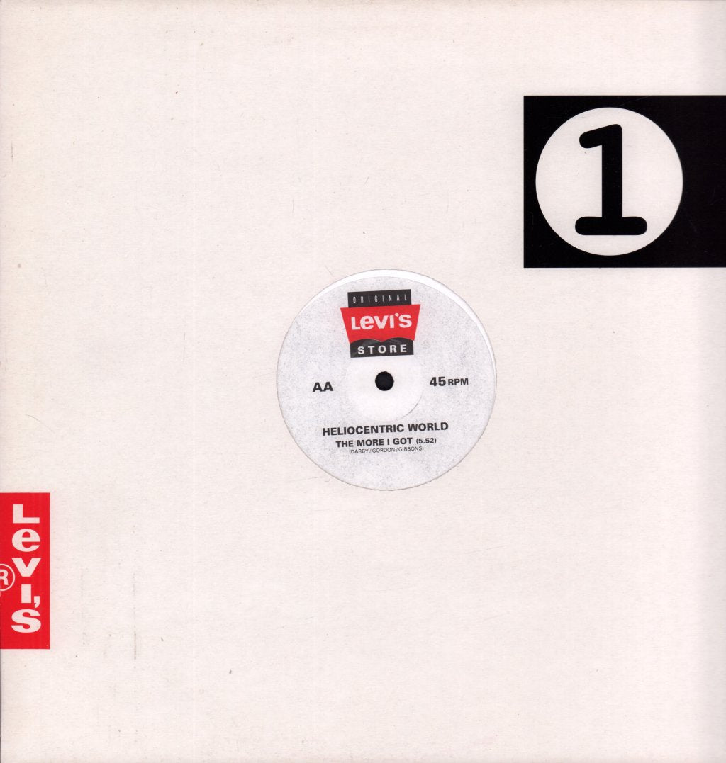 Jtq Featuring Noel Mc Coy/Heliocentric World - Supernatural Feeling/More I Got - 12 Inch