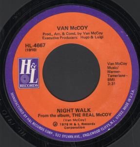 Van McCoy - Night Walk - 7 Inch