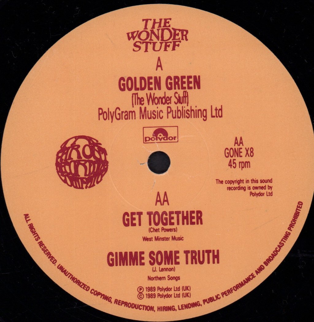 Wonder Stuff - Golden Green - 12 Inch