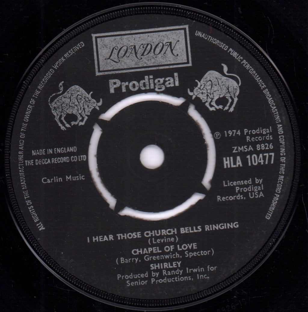 Shirley Alston - I Hear Those Church Bells Ringing - 7 Inch