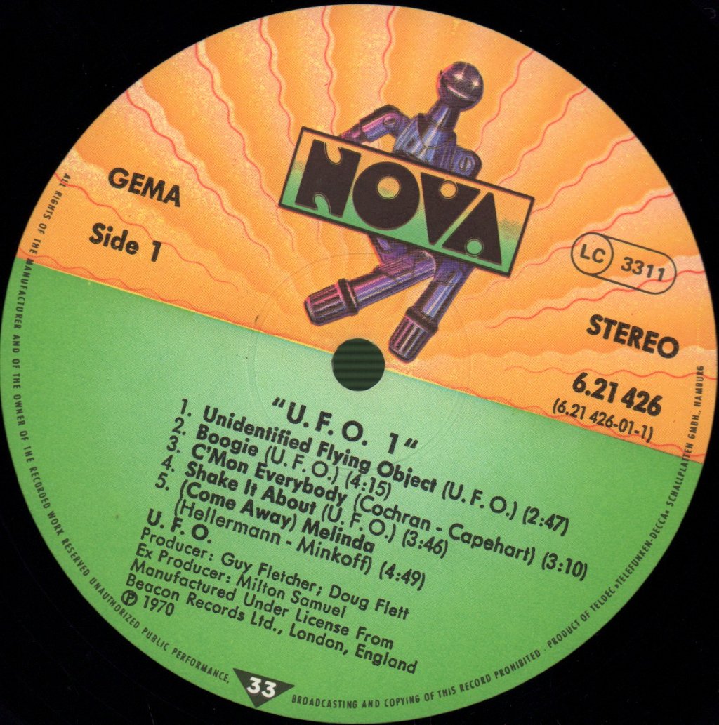 UFO - I - Lp