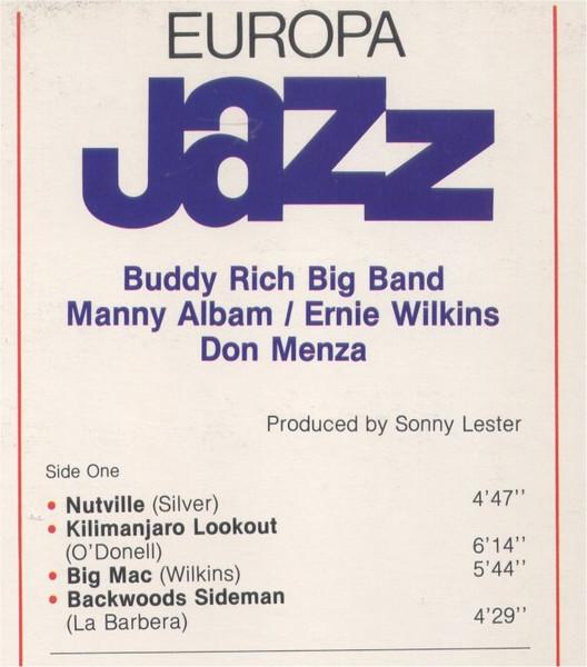 Buddy Rich Big Band Manny Albam Ernie Wilkins Don Menza - Buddy Rich Big Band - Lp