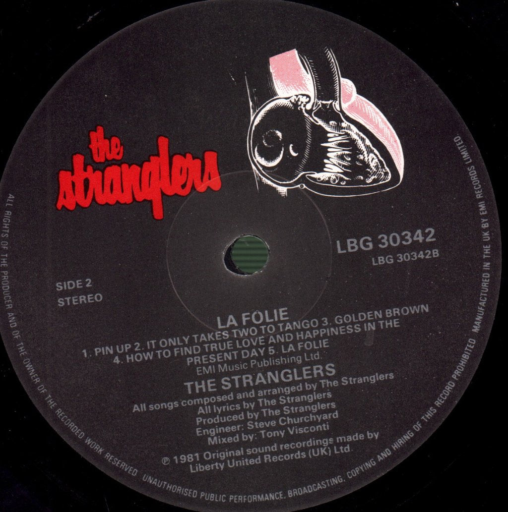 Stranglers - La Folie - Lp