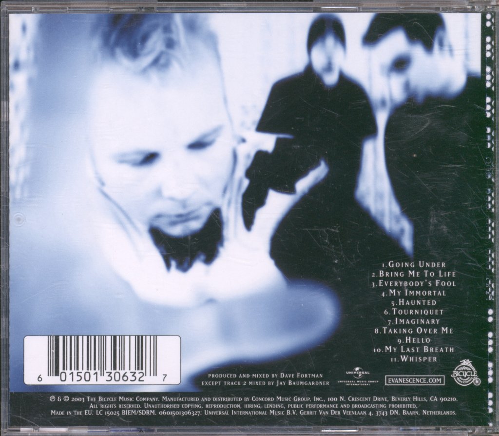 Evanescence - Fallen - Cd – Vinyl Tap