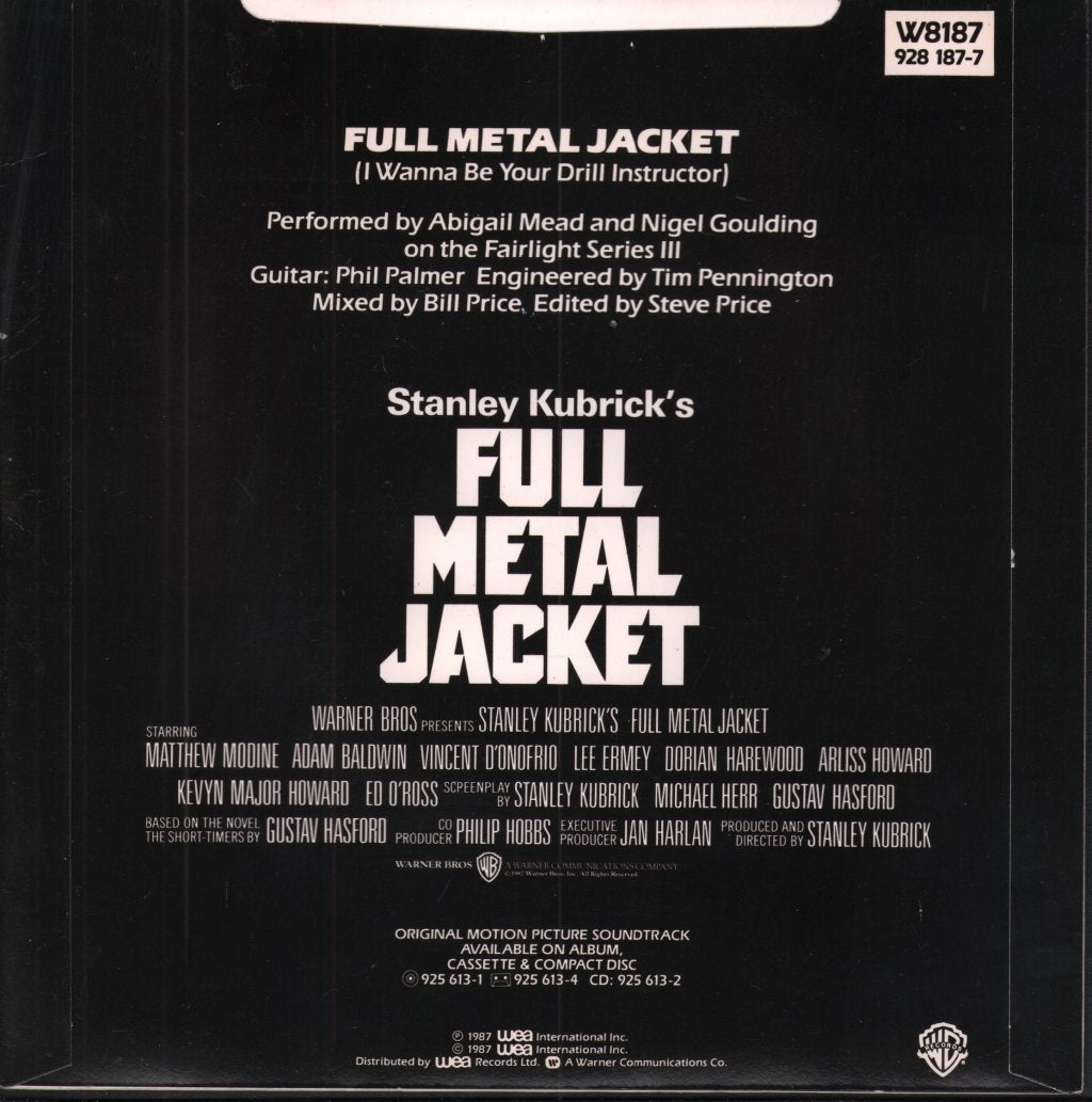 Full Metal Jacket - Full Metal Jacket - 7 Inch