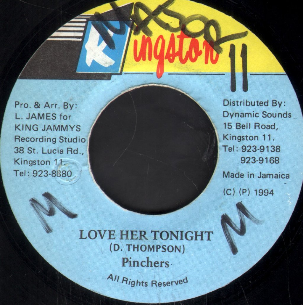Pinchers - Love Her Tonight - 7 Inch