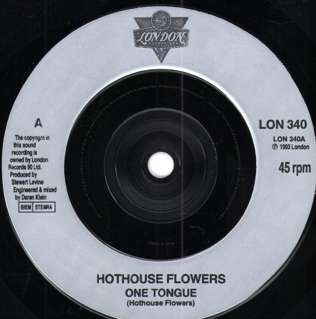 Hothouse Flowers - One Tongue - 7 Inch