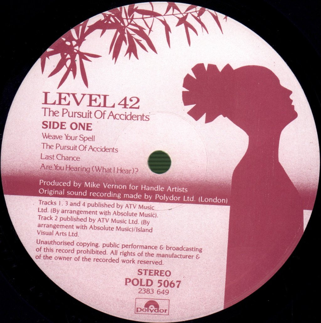Level 42 - Pursuit Of Accidents - Lp