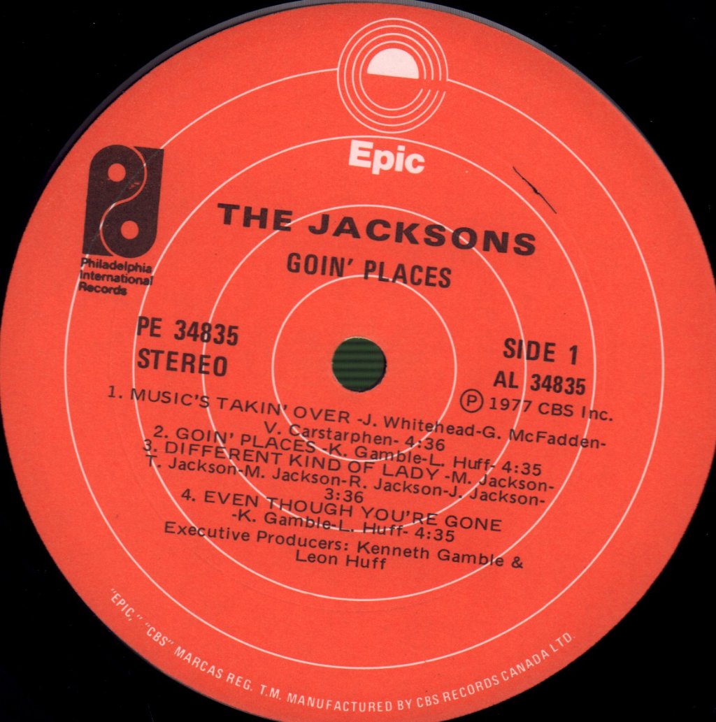 Jacksons - Goin' Places - Lp