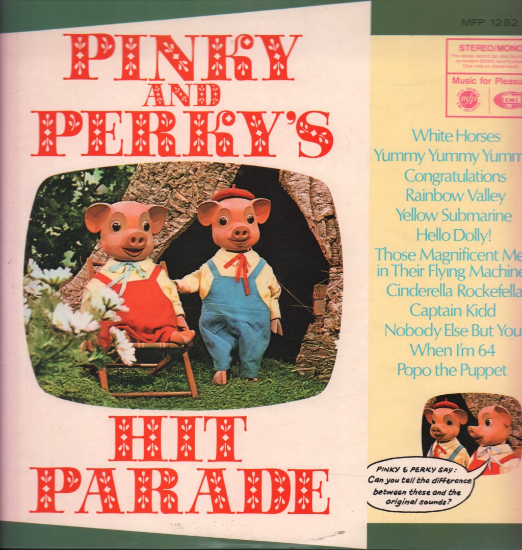 Pinky And Perky (Childrens) - Hit Parade - Lp