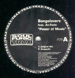 Bongoloverz Feat. An-Tonic - Power Of Music - 12 Inch