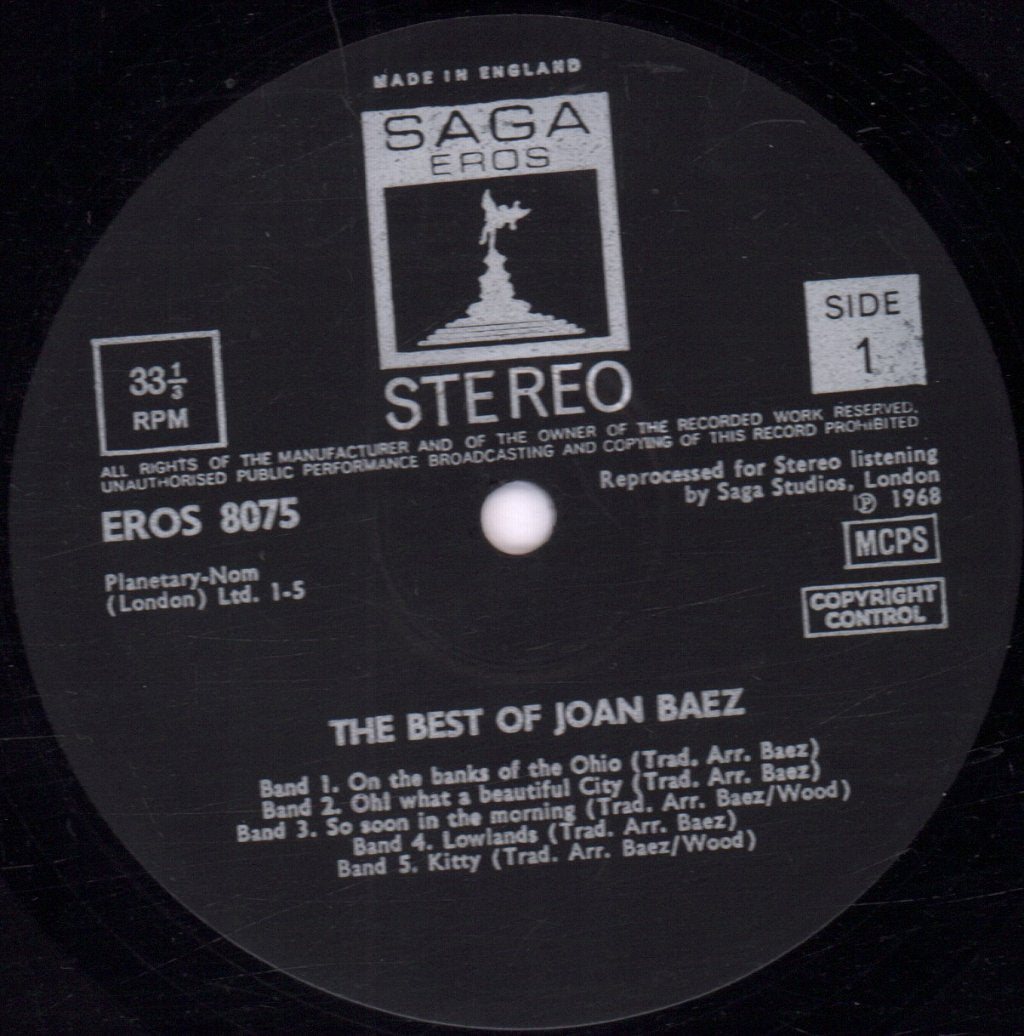 Joan Baez - Best Of - Lp
