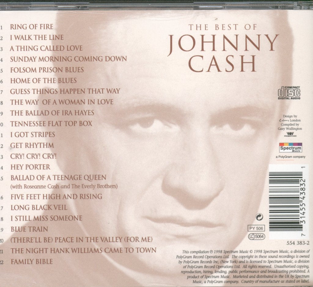 Johnny Cash - Best Of - Cd