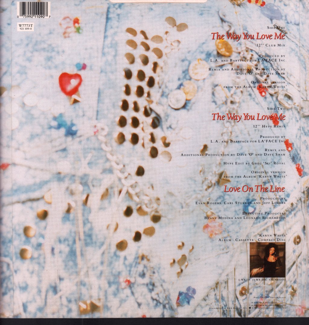 Karyn White - Way You Love Me - 12 Inch