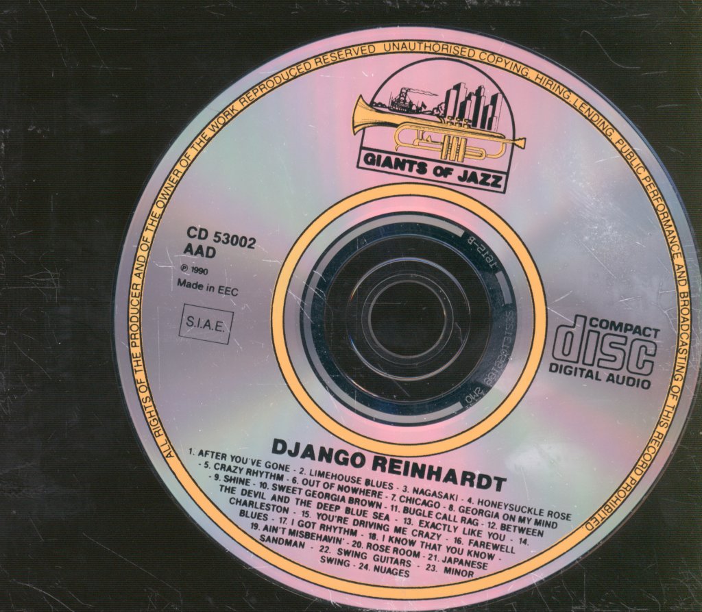 Django Reinhardt - Djangology - The Gypsy Genius - Cd