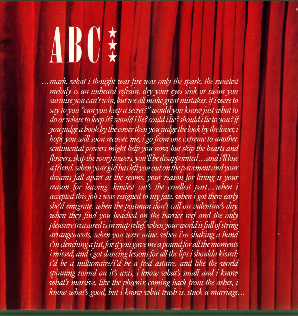 ABC - Lexicon Of Love - Lp