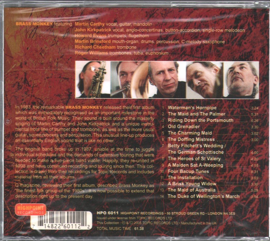 Brass Monkey - Definitive Collection - Cd