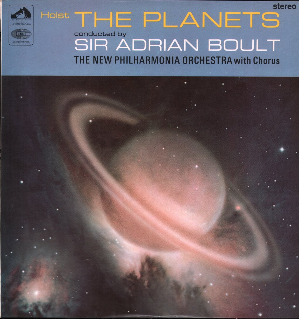 Sir Adrian Boult / New Philharmonia Orchestra - Holst The Planets - Lp