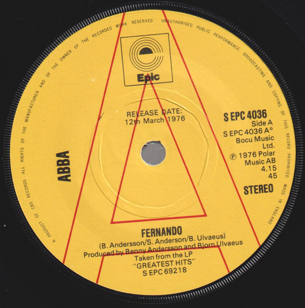 ABBA - Fernando - 7 Inch