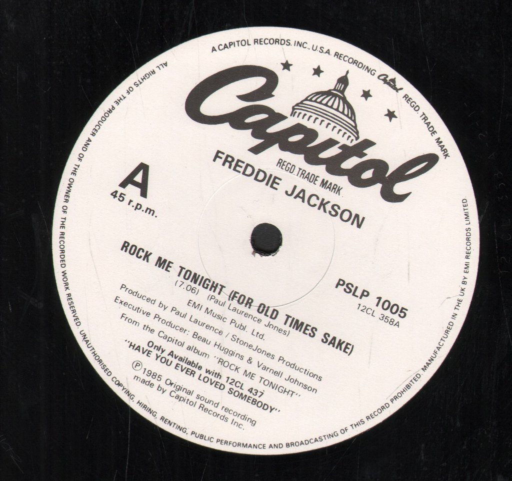 Freddie Jackson - Have You Ever Loved Somebody - 12 Inch