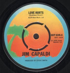 Jim Capaldi - Love Hurts - 7 Inch