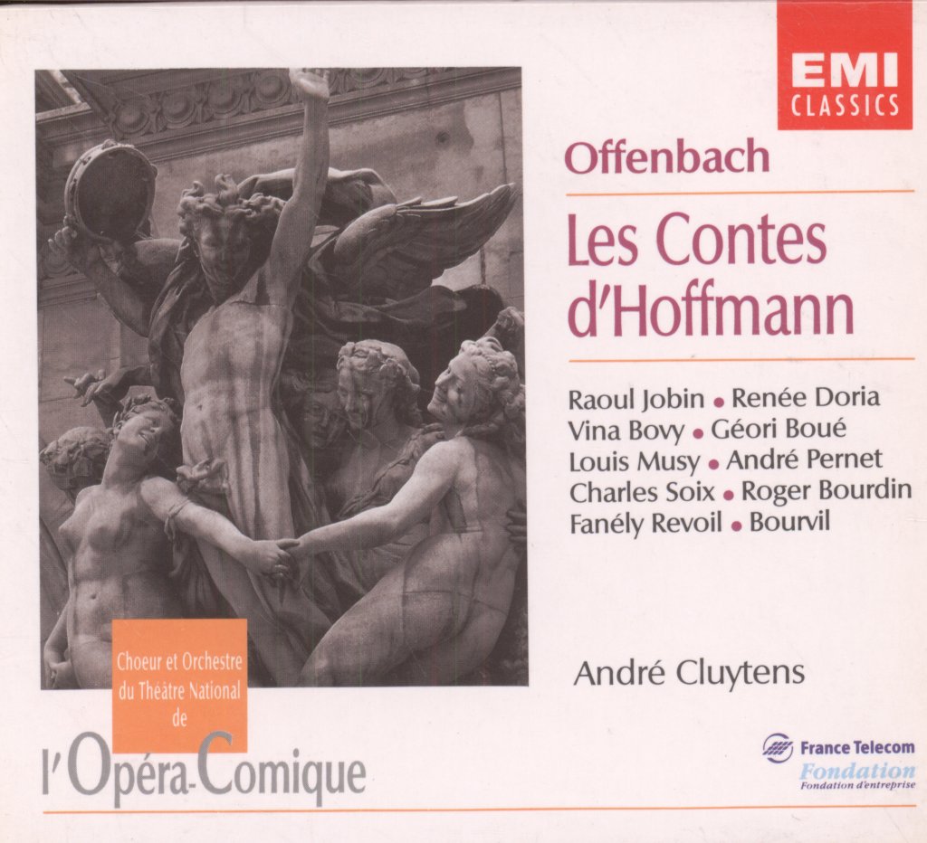Chœur Et Orchestre De L'Opéra Comique - André Cluytens - Offenbach - Les Contes D'Hoffmann - Cd Set