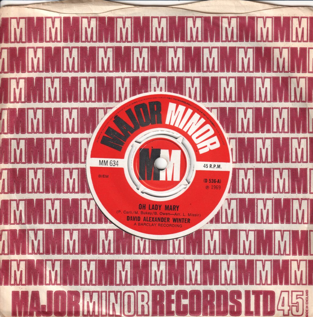 David Alexandre Winter - Oh Lady Mary - 7 Inch