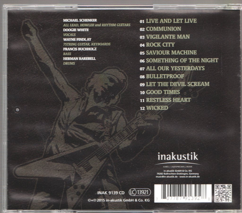 Michael Schenker's Temple Of Rock - Spirit On A Mission - Cd