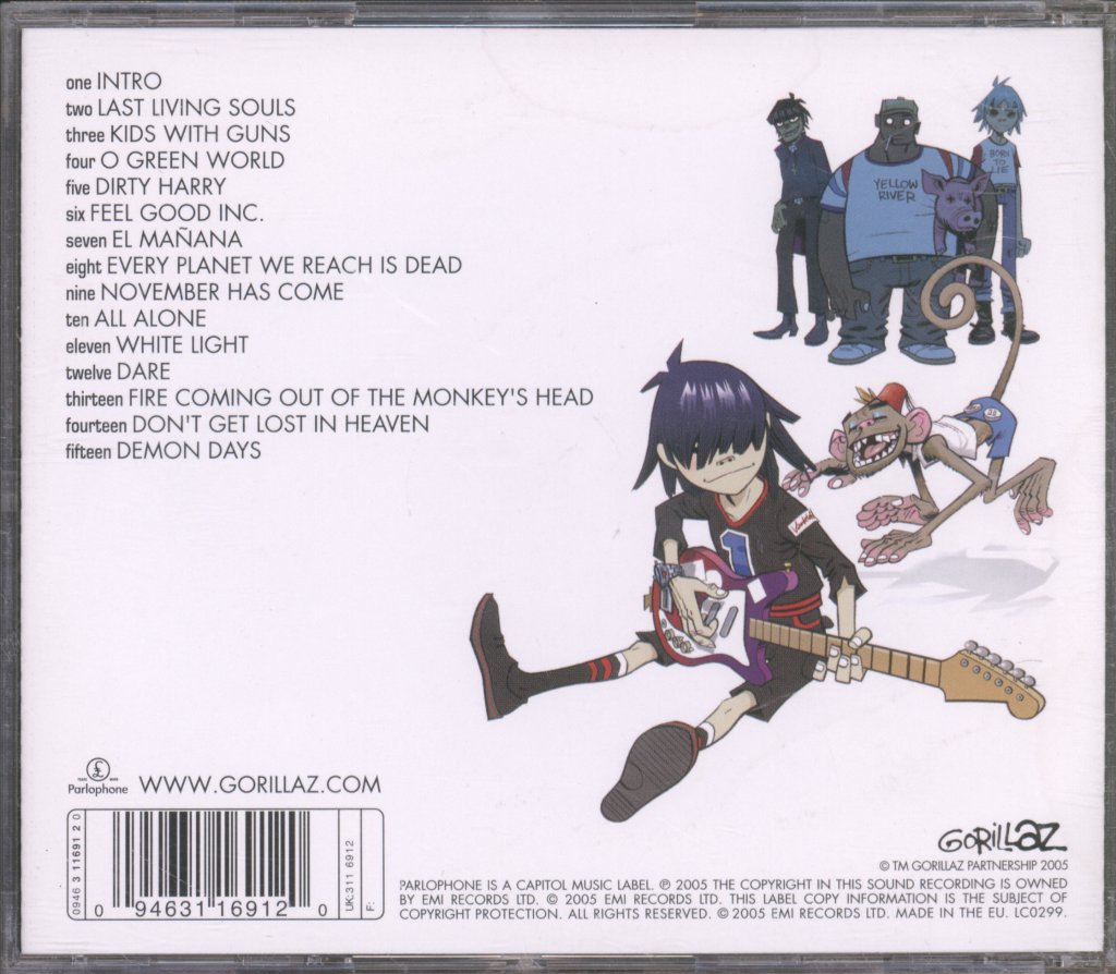 Gorillaz - Demon Days - Cd