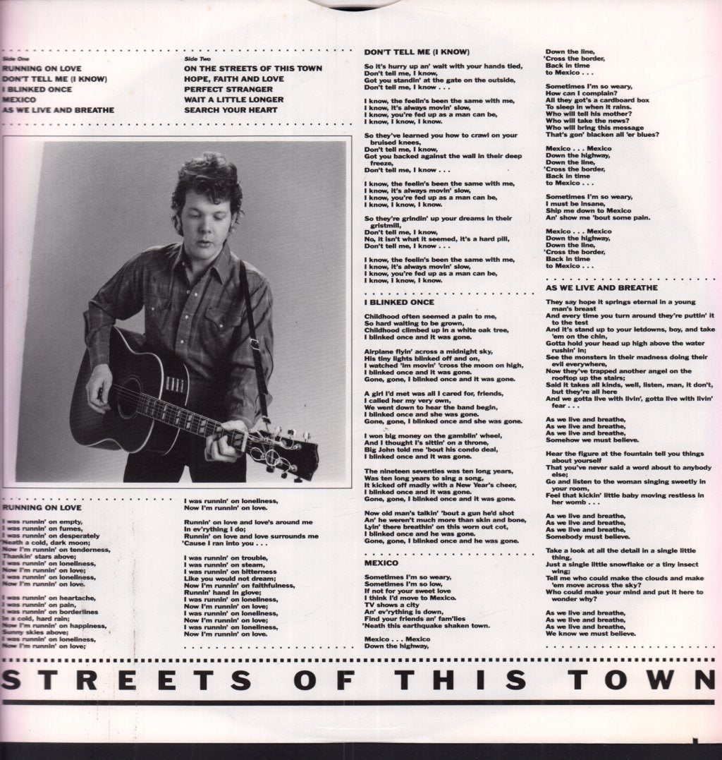Steve Forbert - Streets Of This Town - Lp