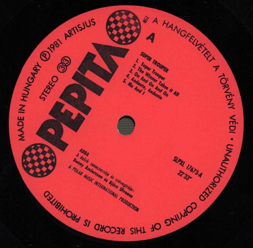 ABBA - Super Trouper - Lp